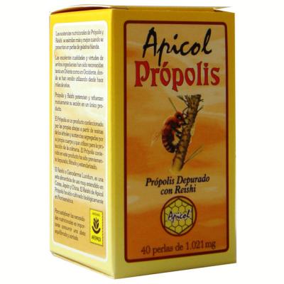 PROPOLIS 40 PERLAS      APICOL