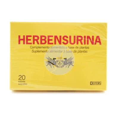 HERBENSURINA INFUNSION 20 FILTROS DEITERS