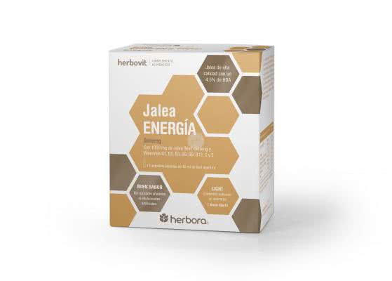 JALEA ENERGIA 15 AMPOLLAS HERBORA