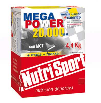 MEGAPOWER 20000 CHOCO  N.SPORT (NUTRI-SPORT)