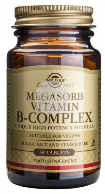 MEGASORB B COMPLEX 100COMP (SOLGAR)