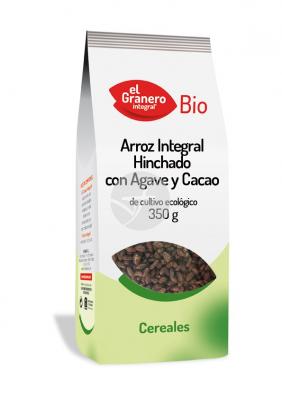 ARROZ INTEGRAL HINCHADO BIOLOGICO AGAVE CHOCOLATE EL GRANERO