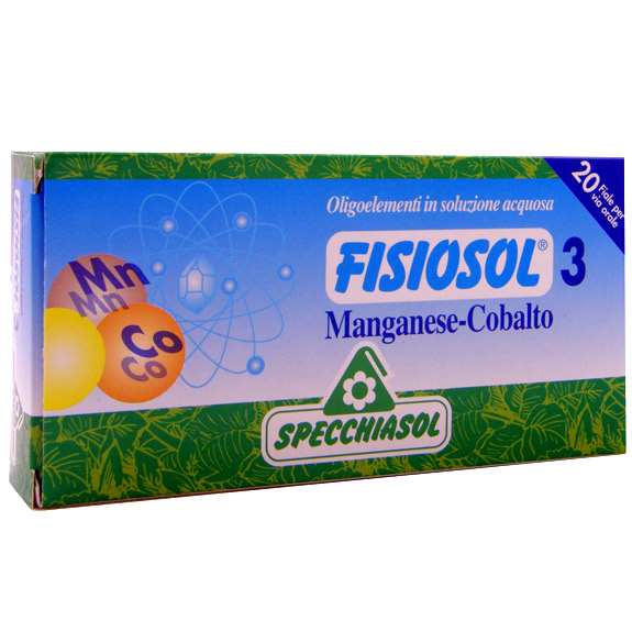 FISIOSOL-3 MN-CO 20 VIALES SPECCHIASOL