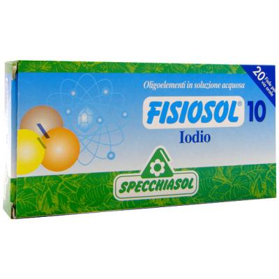 FISIOSOL-10 IODO 20 VIALES  SPECCHIASOL