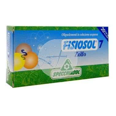 FISIOSOL-7 AZUFRE 20VIALES  SP (SPECCHIASOL)