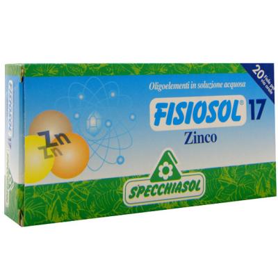 FISIOSOL-17 ZINC  20VIALES SPE (SPECCHIASOL)