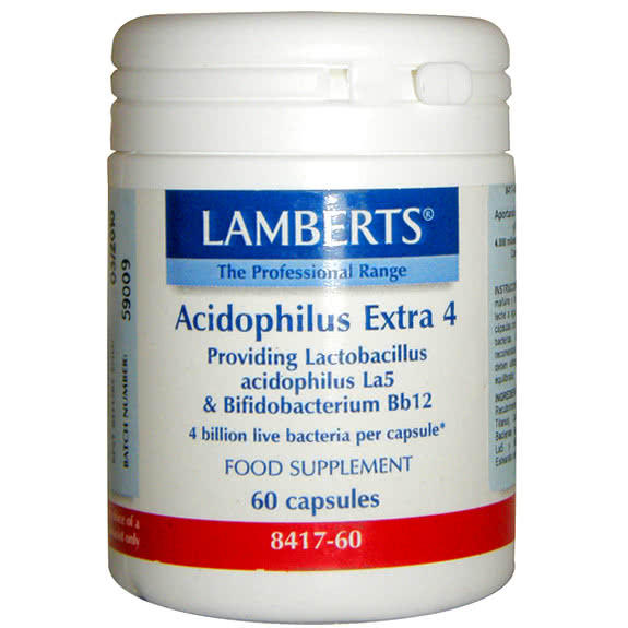ACIDOPHILUS EXTRA 4 60CAP LAMBERT