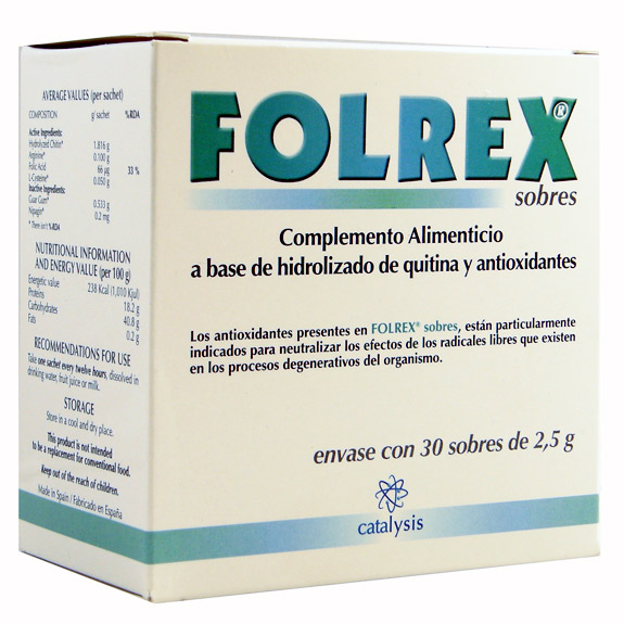 FOLREX 2.5 GR 30SOBRES   CATALYSIS