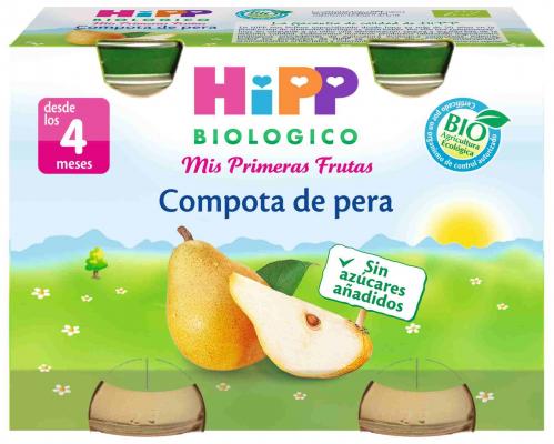 POTITOS BIO COMPOTA DE PERA 4 MESES HIPP