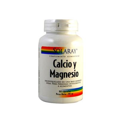 CALCIO+MAGNESIO 90CAP  SOLARAY
