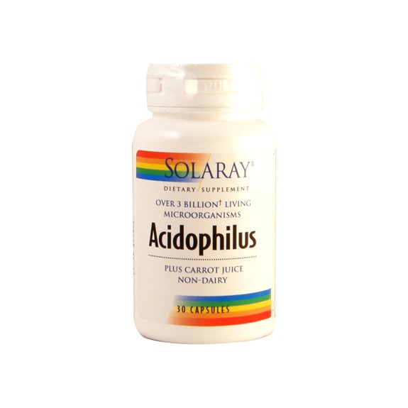 ACIDOPHILUS PLUS 30 CAP  SOLARAY