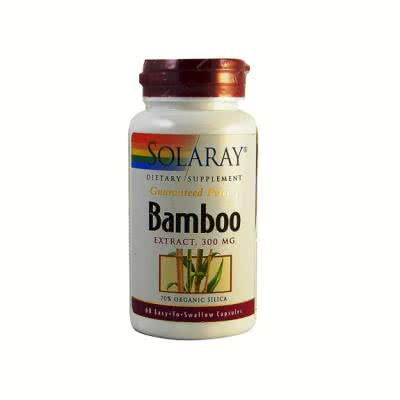 BAMBOO 60CAP 300MG  SOLARAY
