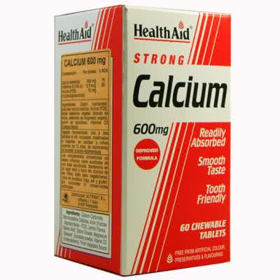 CALCIUM 60COMP 600MG  HEALTH AID