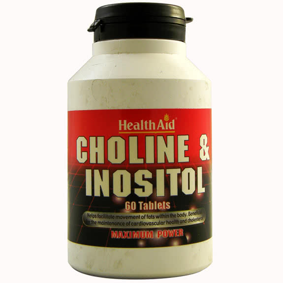 CHOLINE+INOSITOL 60COMP  HEALTH AID