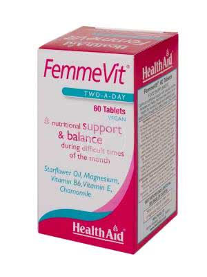 FEMME VIT PMS 60COMP HEALTH AID