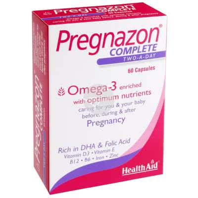 PREGNAZON COMPLETE 60COMP HEALTH AID