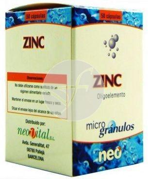 MICROGRANULOS ZINC 50 CAP (NEO)