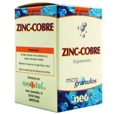 MICROGRANULOS ZINC COBRE 50 CA (NEO)