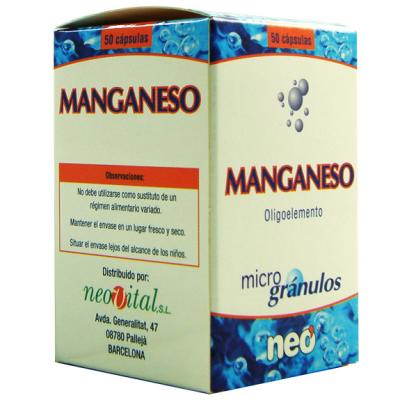 MICROGRANULOS MANGANESO 50 CAP (NEO)