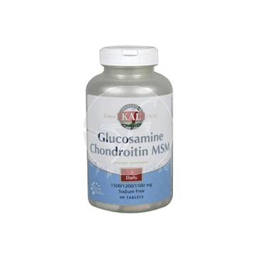 GLUCOSAMINA+CONDROITINA+MSM 90 CAP KAL