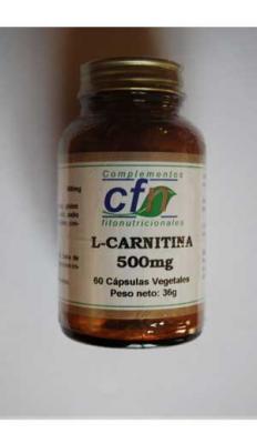 CARNITINA 500MG 60CAP CFN