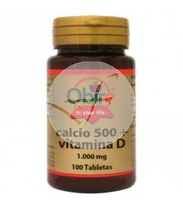 CALCIO 600+VIT.D 100 COMP 1000MG   OBIRE