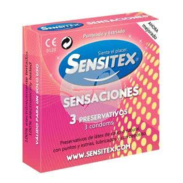 PRESERVATIVOS SENSACIONES 3PRE (SENSITEX)