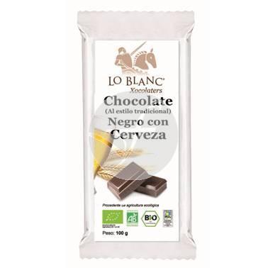 CHOCOLATE NEGRO CON CERVEZA LO BLANC XOCOLATERS