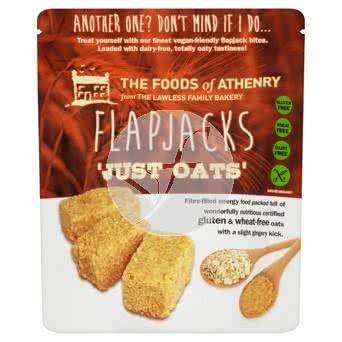 FLAPJACKS JUST OATS SIN GLUTEN FOODS OF ATHENRY