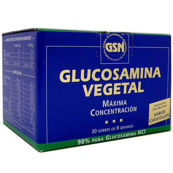 GLUCOSAMINA VEGETAL CHOCO 30SOBRES GSN
