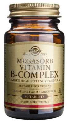MEGASORB B COMPLEX 50 COMP (SOLGAR)