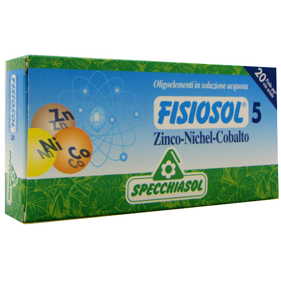 FISIOSOL-5 ZN-NI-CO 20 VIALES SPECCHIAS