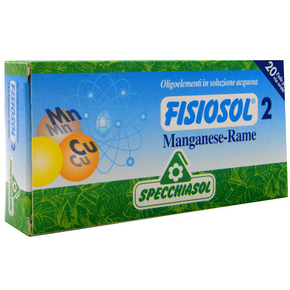FISIOSOL-2 MANGANESO COBRE  SPECCHIASOL