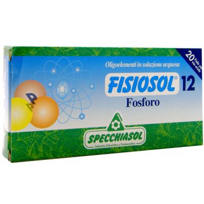 FISIOSOL-12 FOSFORO 20VIALES S (SPECCHIASOL)