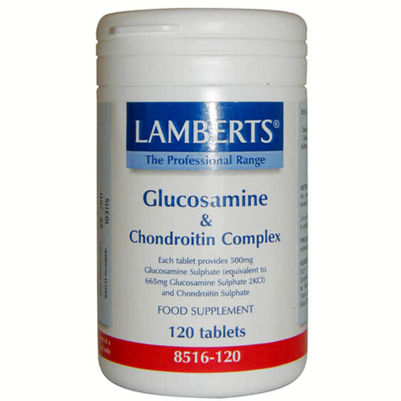 GLUCOSAMINA+CONDROINA 120COMP LAMBERTS