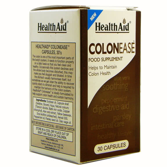 COLONEASE 30CAP         HEALTH AID