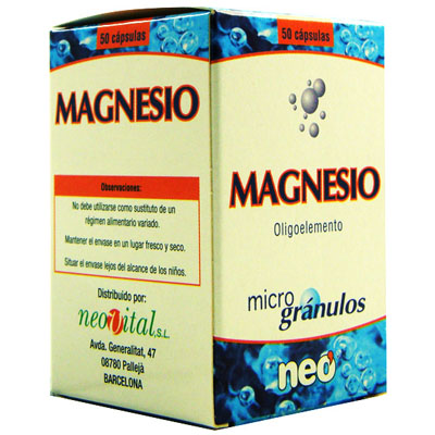 MICROGRANULOS MAGNESIO 50 CAP       NE0