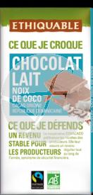 CHOCOLATE LECHE COCO BIO 100GR ETHIQUABLE