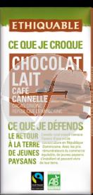 CHOCOLATE CAFE CANELA BIO ETHIQUABLE