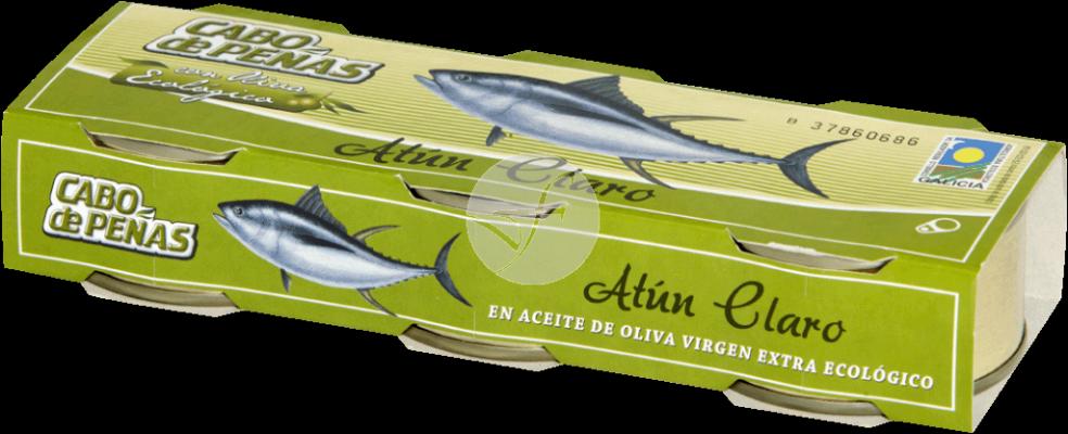 ATUN CLARO EN ACEITE DE OLIVA PACK CABO DE PEAS